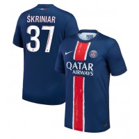 Paris Saint-Germain Milan Skriniar #37 Fußballbekleidung Heimtrikot 2024-25 Kurzarm